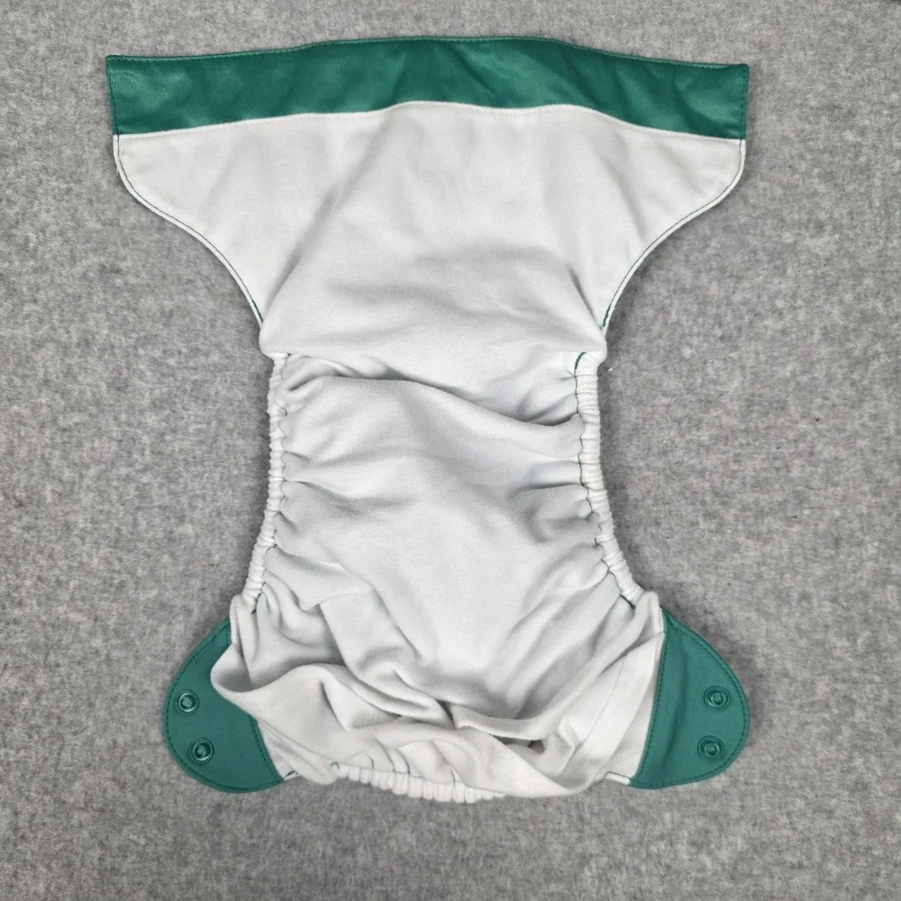 BumGenius Buttons Reusable‎ Cloth Diapers Lot 4 OSFM Newborn USA Multicolor